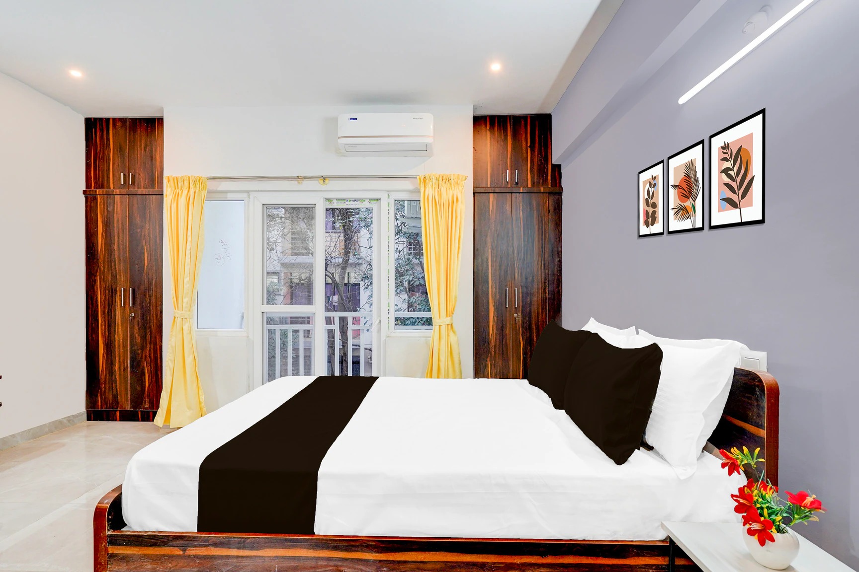 Double sharing men PG room in Brookefield Bangalore at Jeevith Gardens
